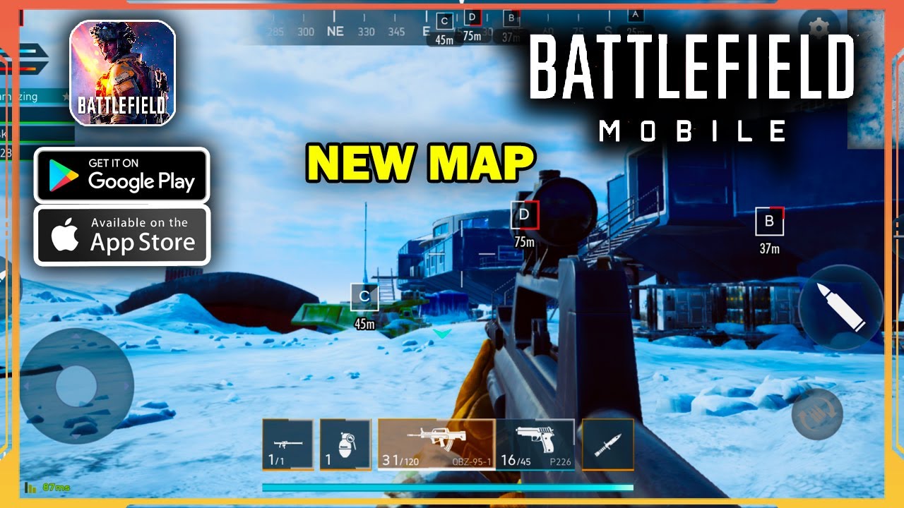 Battlefield Mobile New Map Gameplay (Android, iOS) - New BETA