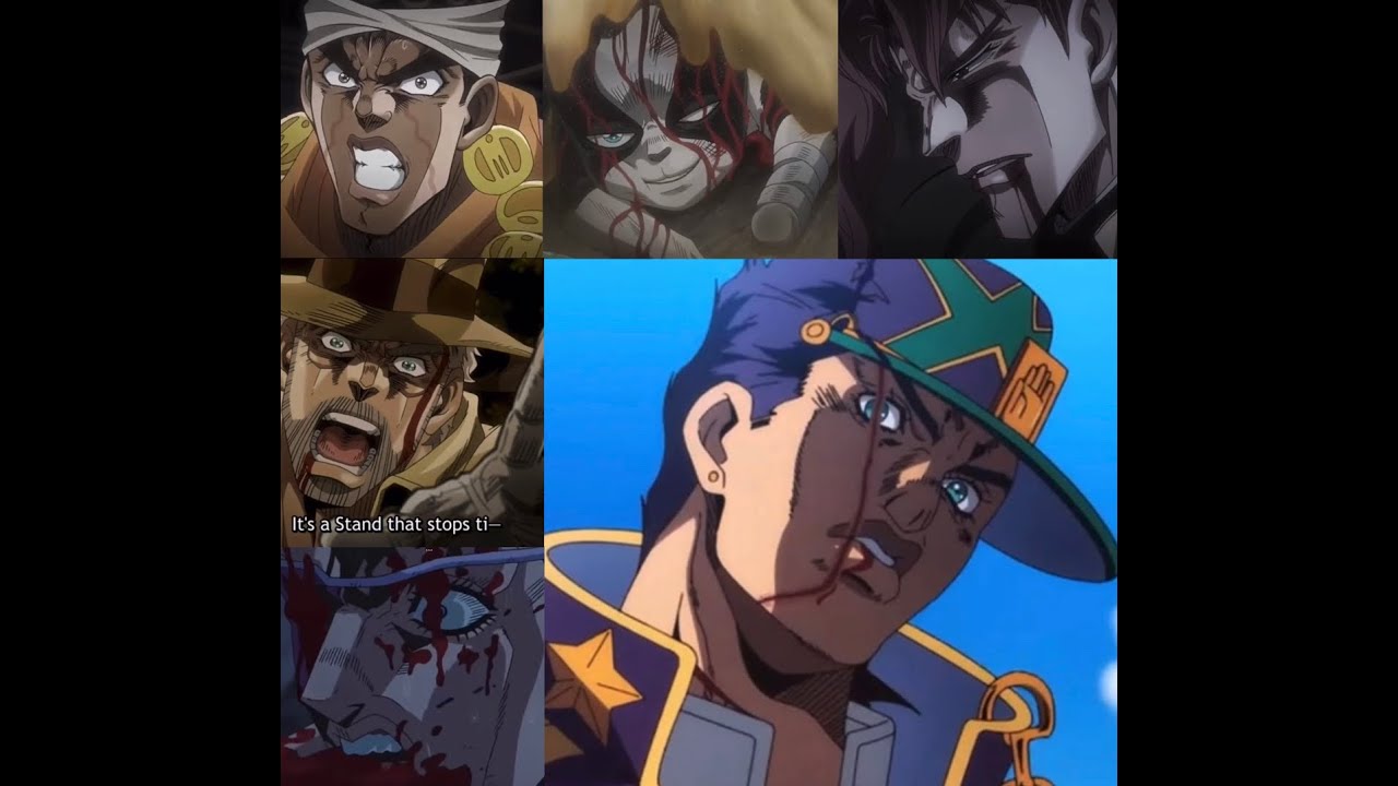 Stardust Crusaders (ALL Deaths) *Stone ocean included*