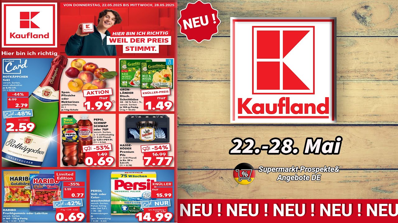 NEUESTE KAUFLAND Prospekt Nächste Woche - 19.05.2025 | Supermarkt Prospekte & Angebote DE