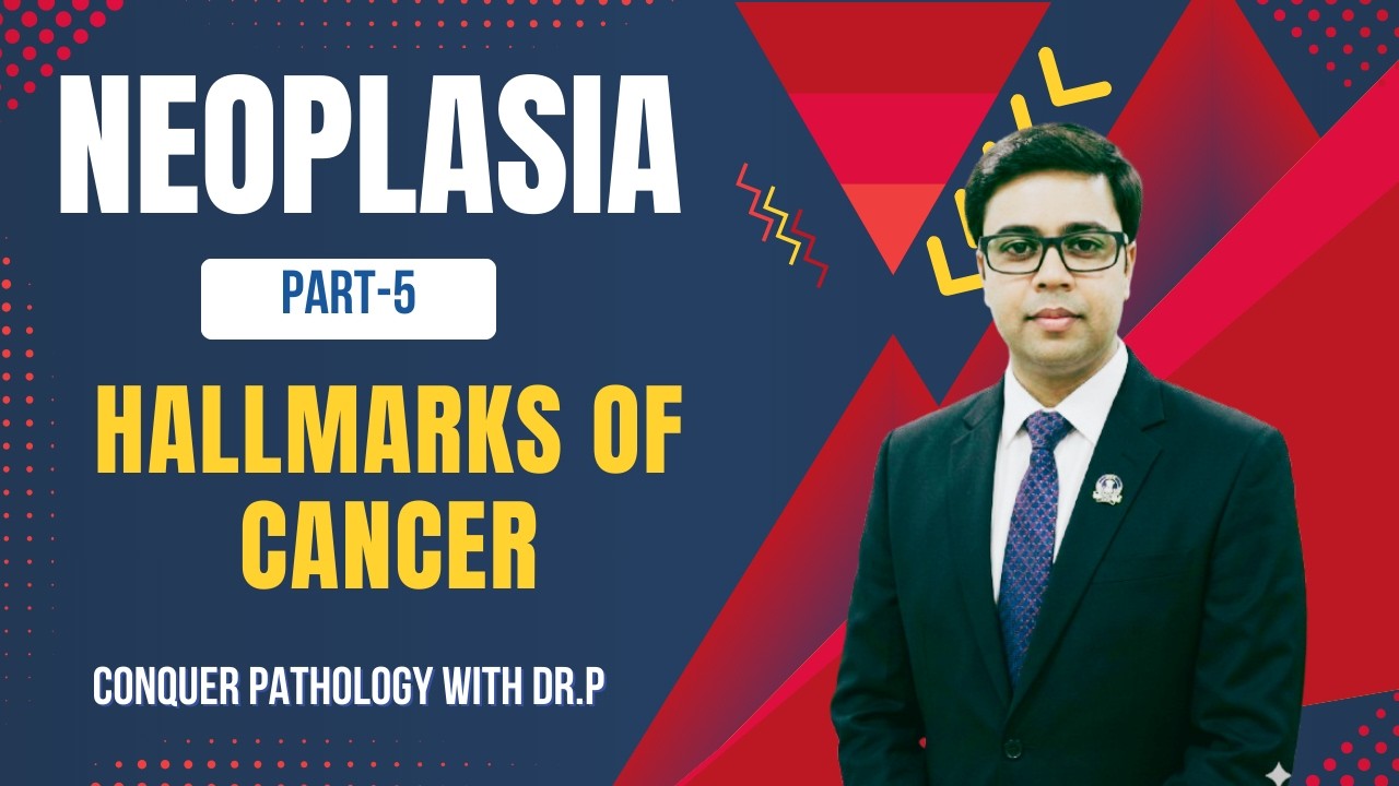 NEOPLASIA-5 HALLMARKS OF CANCER #robbins  #pathology #mbbs #usmle #neetpg #cancer #neoplasia