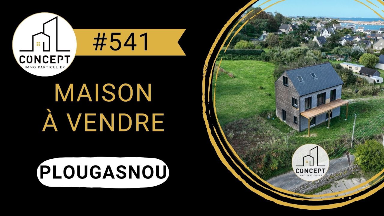 #541 - Maison à vendre à PLOUGASNOU !