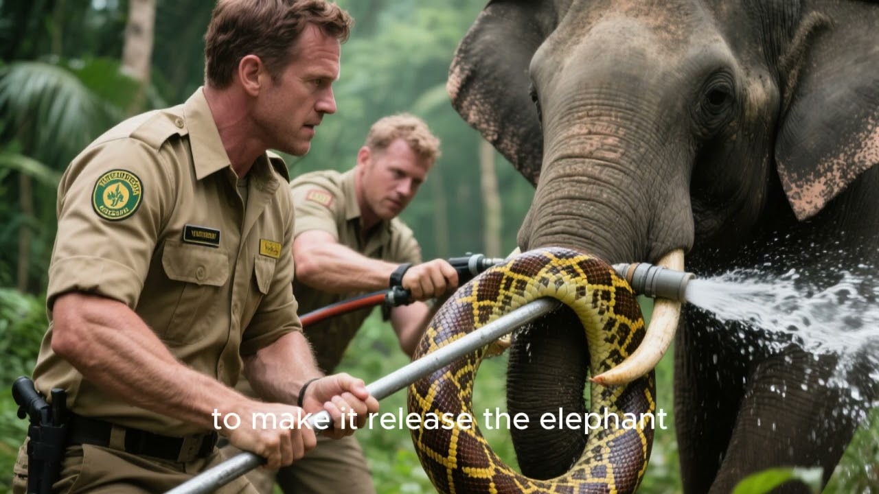 "The Giant Snake vs The Elephant | Real Jungle Rescue Story"