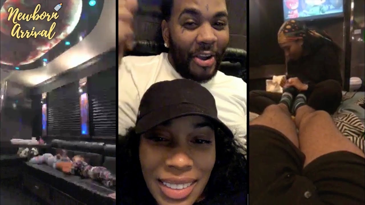 Kevin Gates & Wife Dreka Share Family Tour Bus Life! 🚐