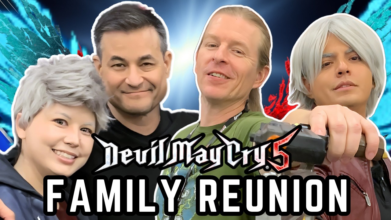Devil May Cry | Vergil, Nero, & Dante Meet Reuben Langdon and Dan Southworth | Power Morphicon 2024