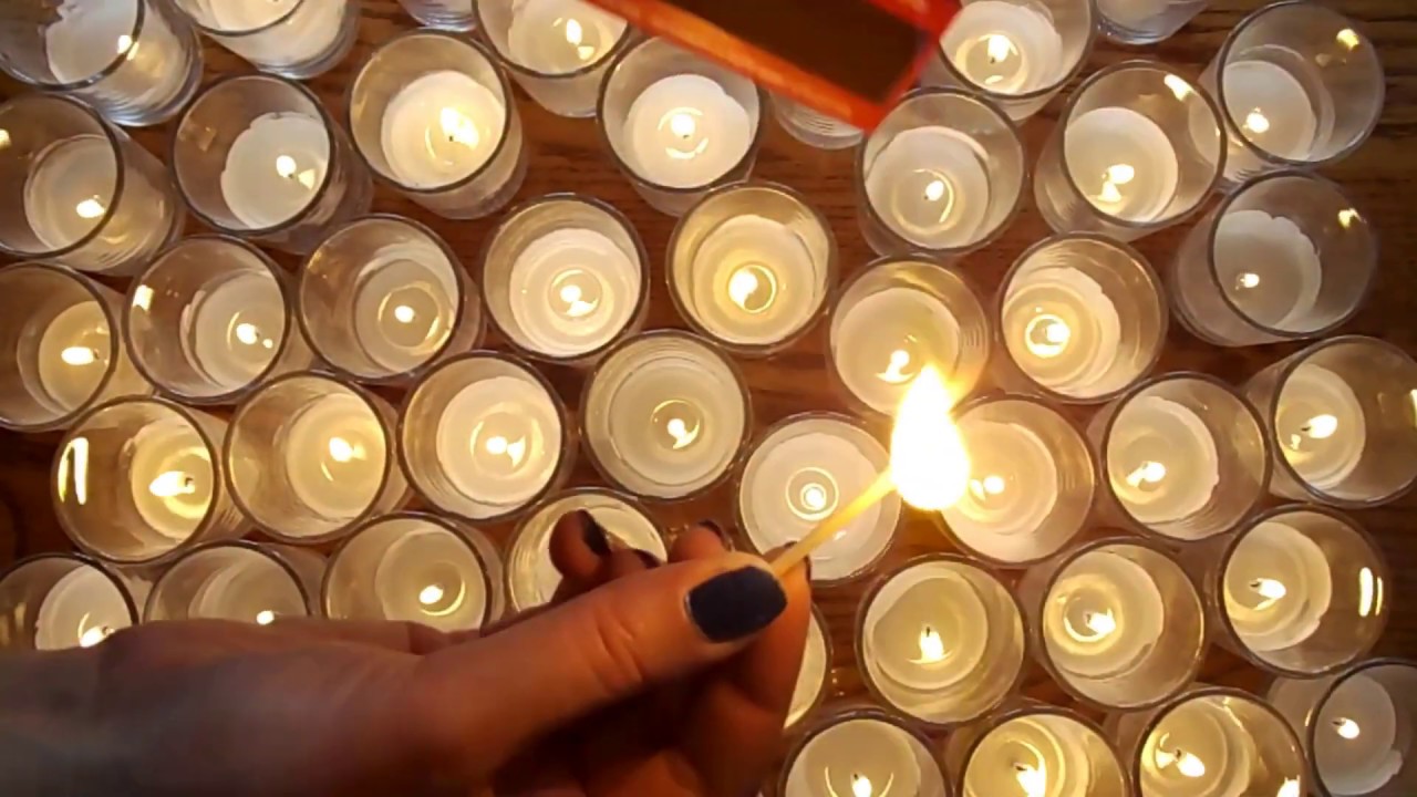 ASMR Lighting 50 Candles (NO TALKING)