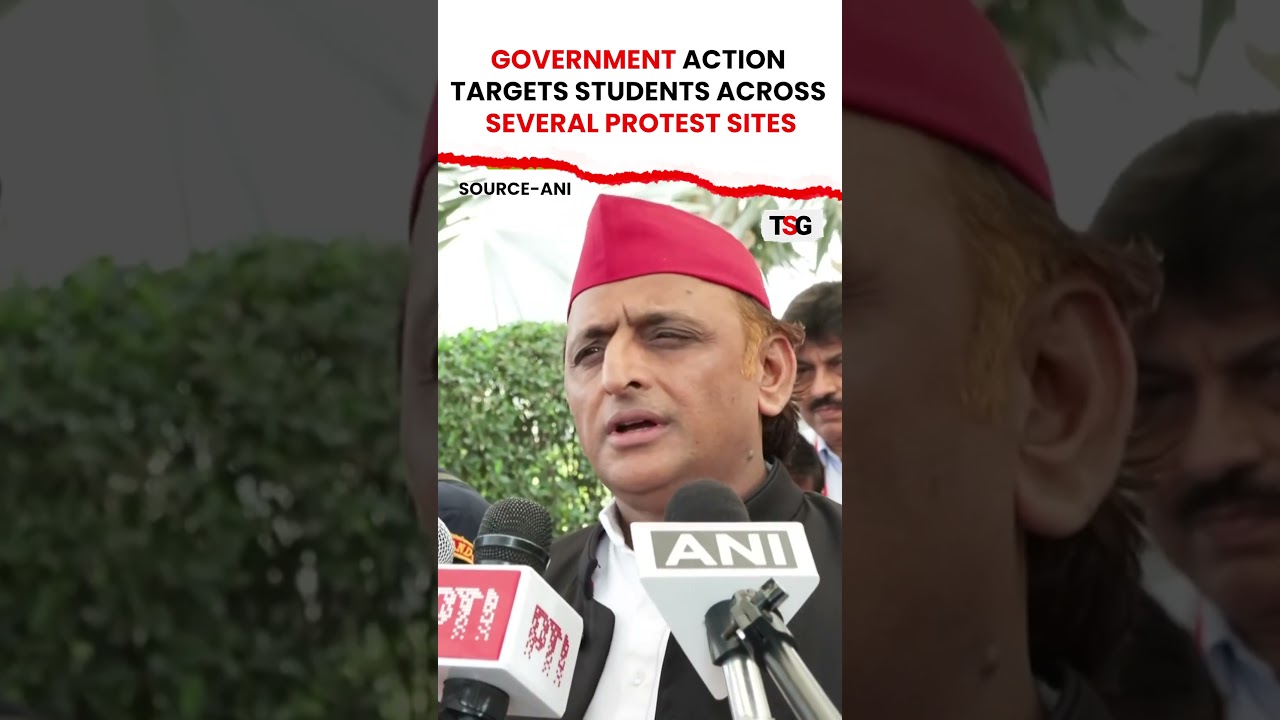 Akhilesh Yadav Explodes as Govt Files Cases Against Student Protesters| TSG