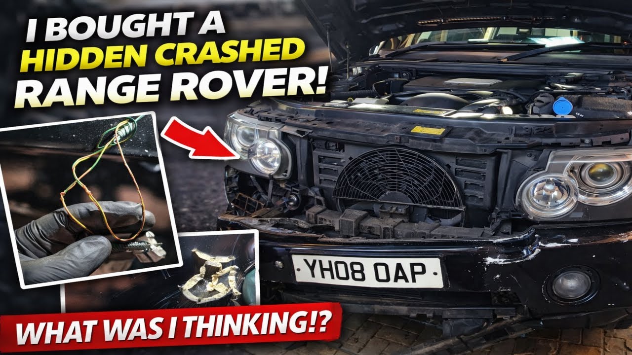 This Range Rover Looked Fine… Until I Took the Bumper Off, Hidden Damage, Broken Wiring, Blown Fuses