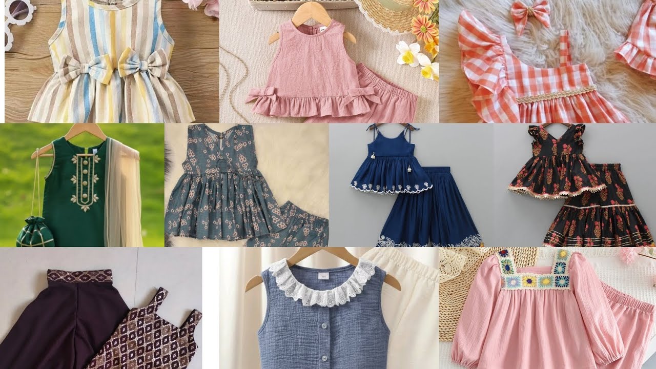 Beautiful dress design for girls,//baby girl dress design\\beautiful TOP design for girls