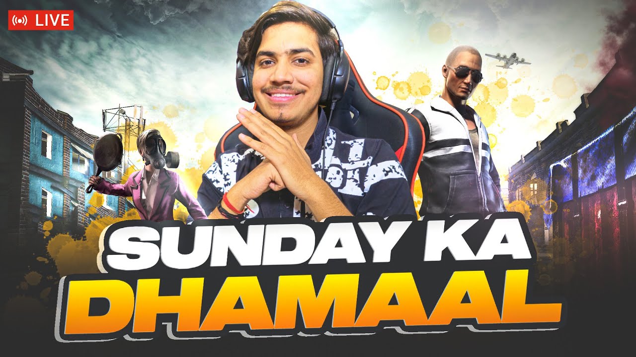 SUNDAY DHAMAAL  | PUBG LITE LIVE STREAM🔴| GoDTusharOP is live