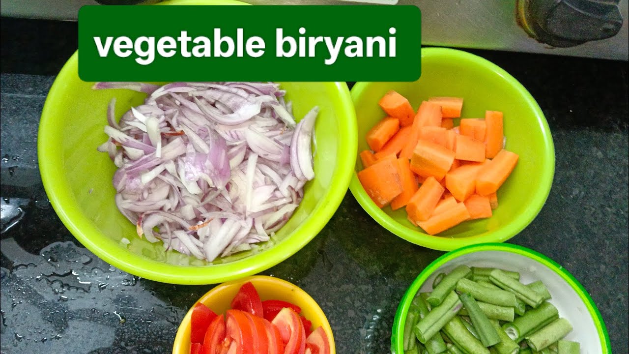 Vegetable biryani recipe#Very easy mothed#வெஜ்டேபிள் பிரியாணி ரெடி#🥕🫑🥕🫑#️⃣