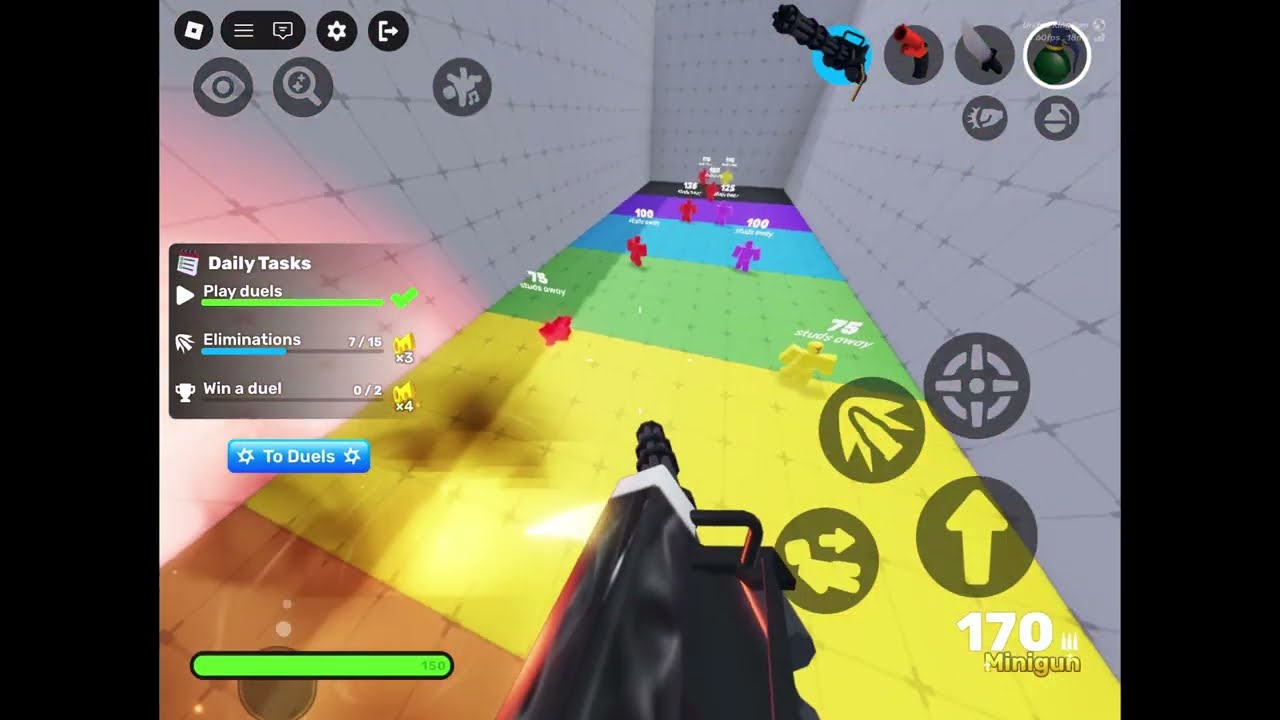 Rivals but WORST loadouts Shooting Range