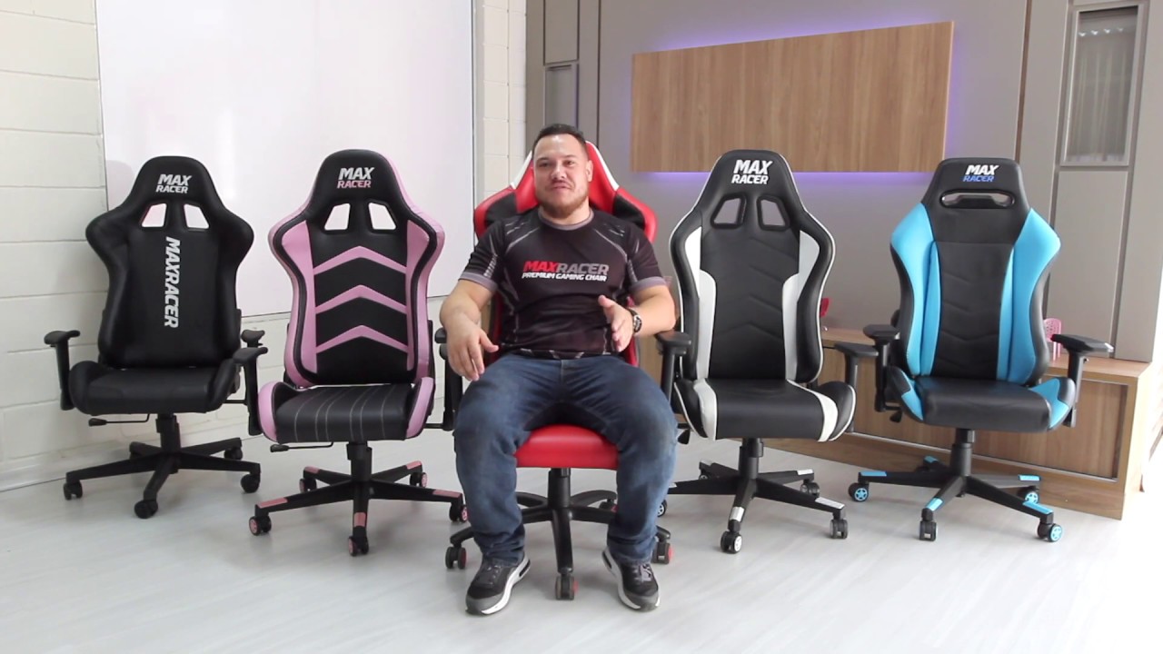 Como Escolher uma Cadeira Gamer - MAXRACER