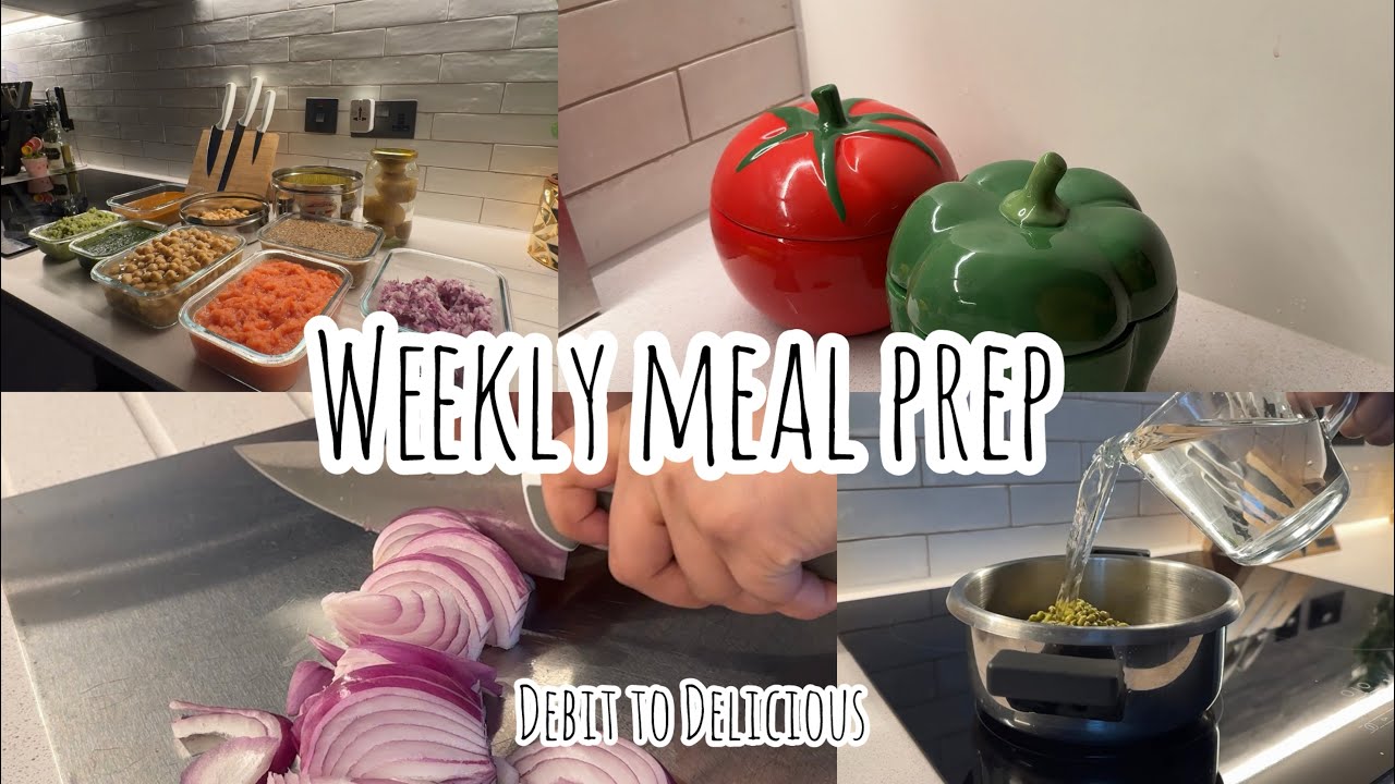 Prep Once, Eat All Week | Indian Veg Edition
