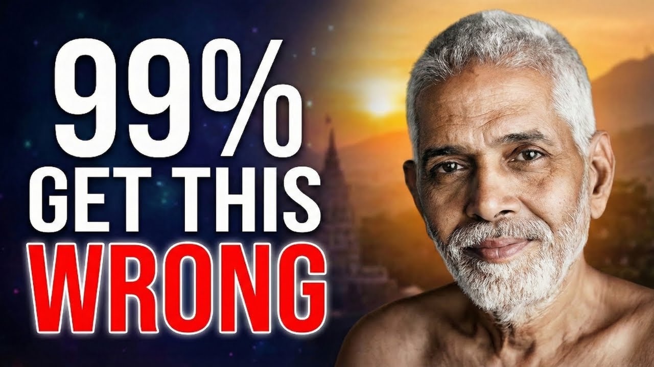 Главная ошибка, которую совершают 99% ищущих (предупреждение Раманы Махарши)