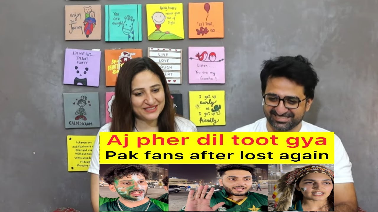 Pak Reacts  to 0-2 😕Pakistani fans reactions after lost against India Super4, Pak will take revenge