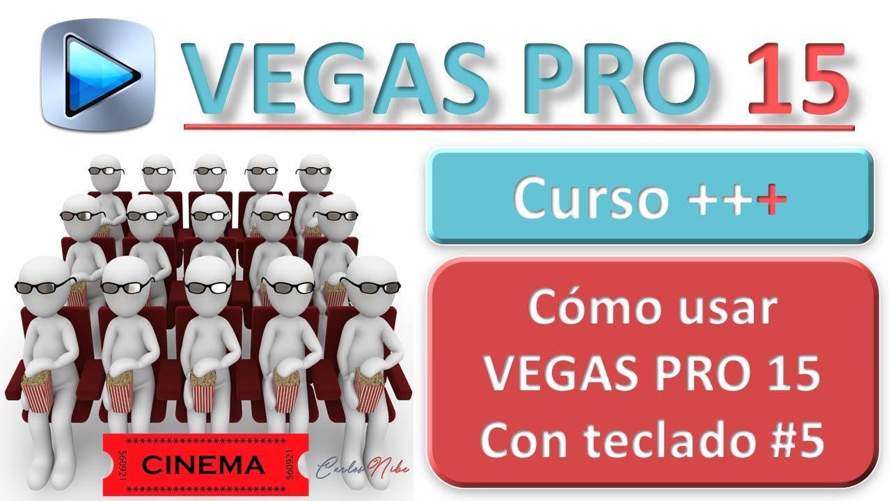 Editar video sony vegas pro 15 con teclado