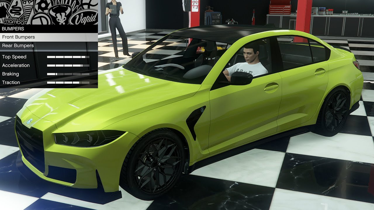 GTA 5 — DLC «Кастомизация транспорта» — Ubermacht Sentinel GTS (BMW M3 G80)
