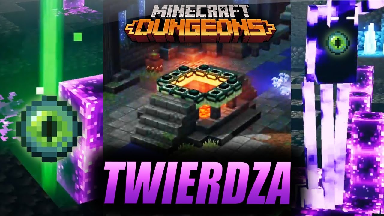 PORTAL ENDU I OCZY ENDERA - Minecraft Dungeons Echoing Void