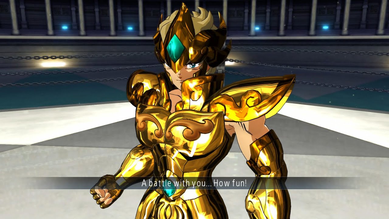 Saint Seiya Soldier's Soul: Leo Aiolia Gold Cloth Moveset Gameplay [PS4] (English)