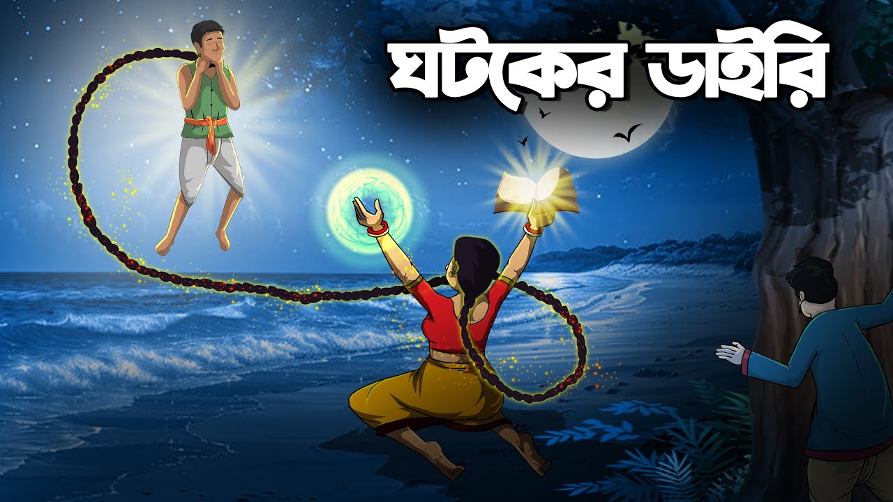 ঘটকের ডেইরি | Ghotoker Dairy | Bhoutik Golpo | Bangla Golpo @twinkletoons9999