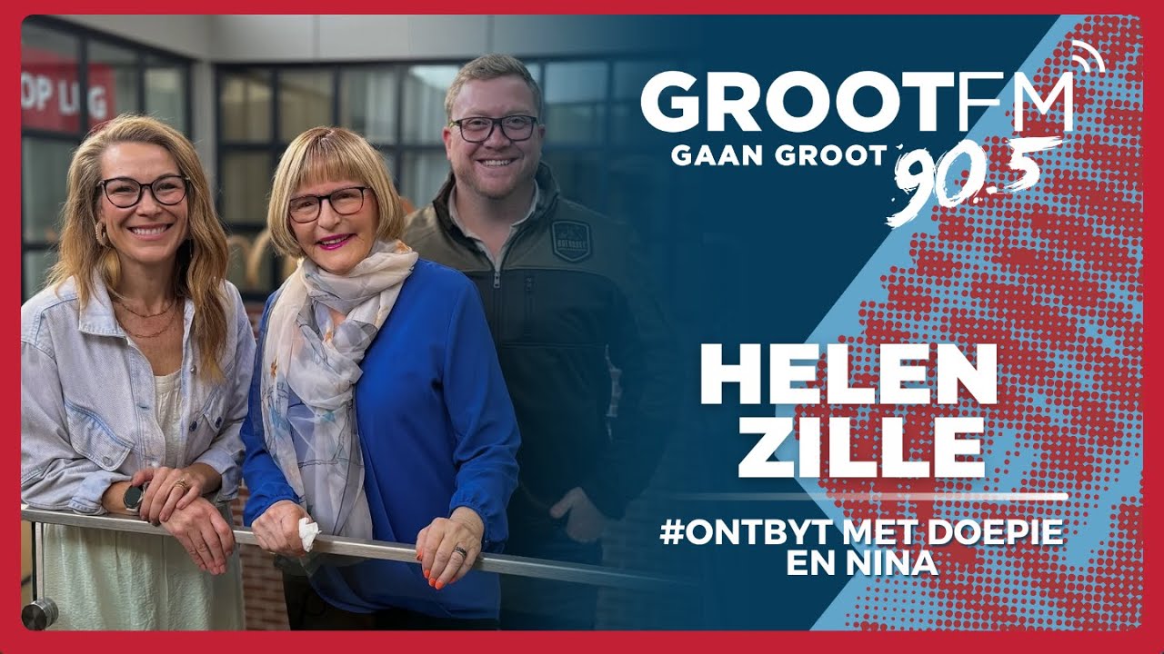 #ONTBYT met Doepie en Nina | Helen Zille
