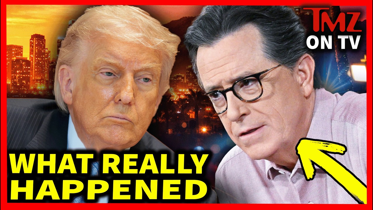 Stephen Colbert SPEAKS OUT?! Trump Fires SHOTS! | TMZ TV Ep 5/23/26
