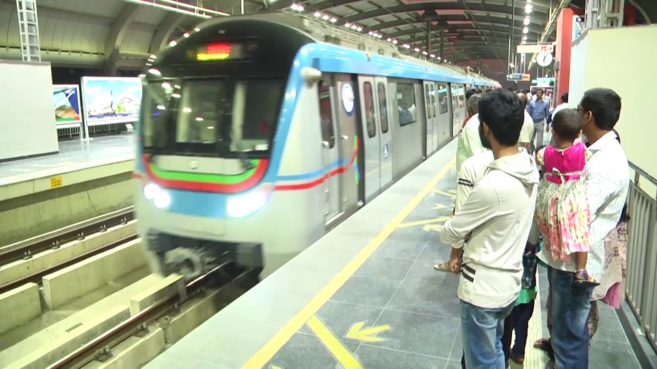 The Gateway to Corridor One - Miyapur Metro Station