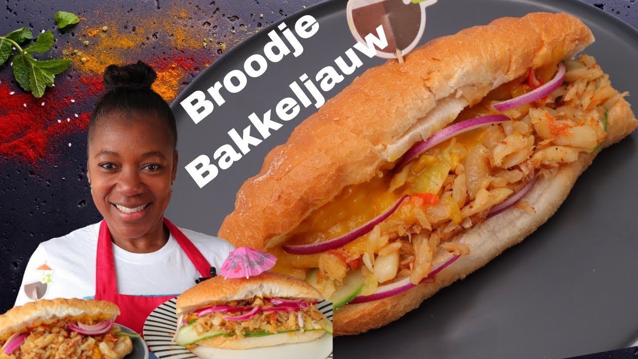 Bakkeljauw - Surinaamse broodje Bakkeljauw - Mijn top 5 lekkerste broodjes