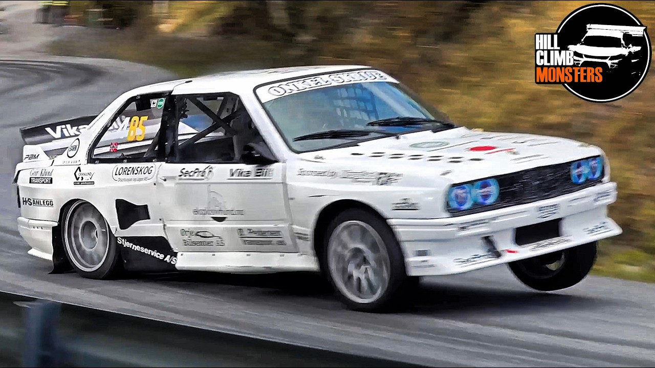 450Hp BMW E30 TURBO Volvo T8 Engine Swap || Spectacular DRIVING & ONBOARD