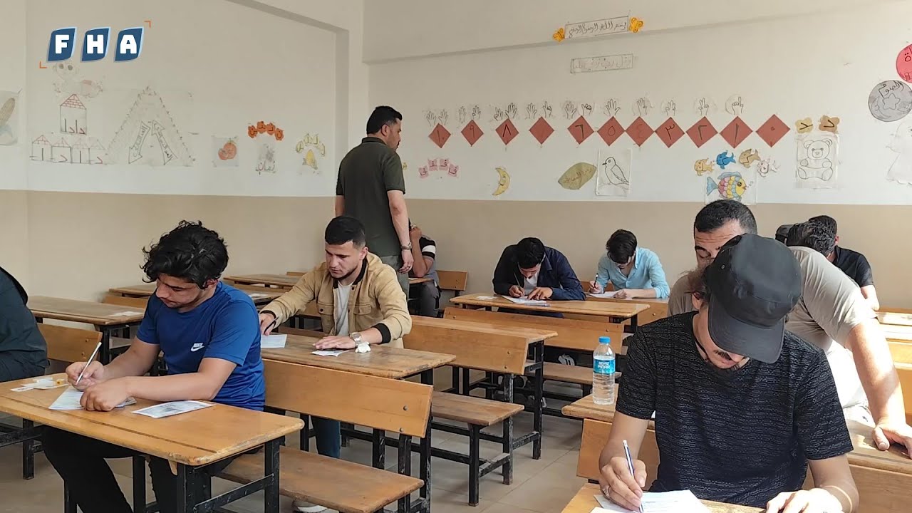 انطلاق امتحانات الثانوية العامة في رأس العين.. ازدياد في أعداد الطلاب مقارنةً مع الأعوام السابقة
