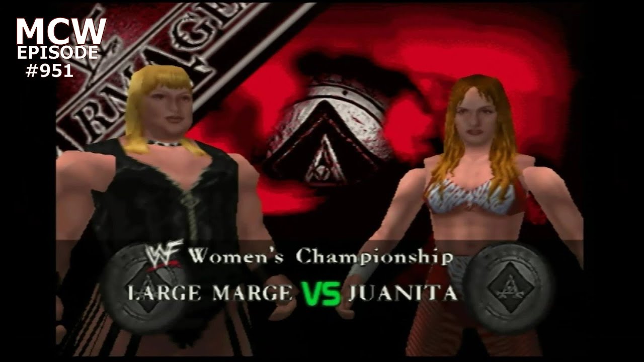 Large Marge vs. Juanita - WWF Women's Championship - Armageddon - Ep. 951