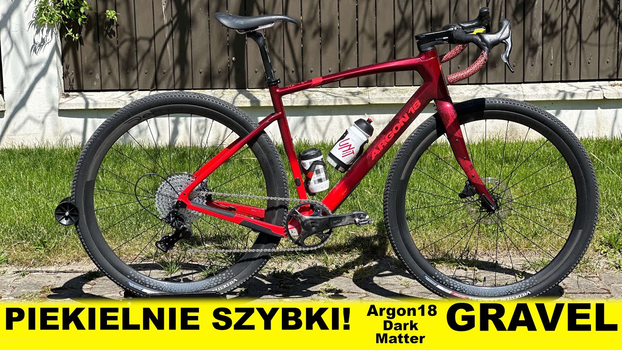 Gravel Argon18 carbon za 10k ?! Dark Matter nie na Shimano GRX? Jest naprawdę szybki Pojedzie Ultra?