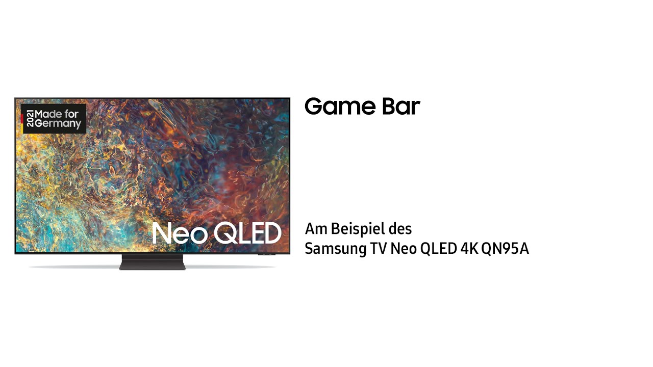 Samsung  Neo QLED TV 2021: Game Bar