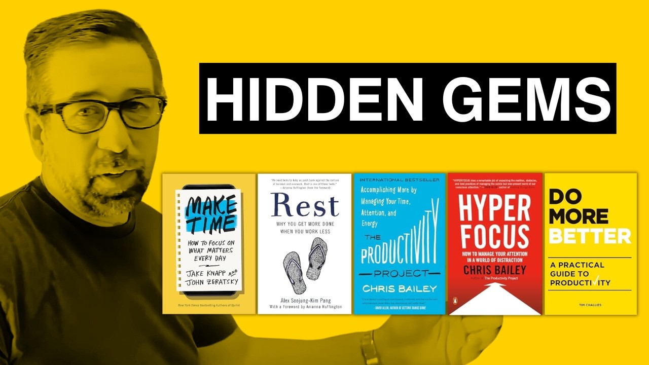Top 5 Productivity Books&hellip;you probably haven&rsquo;t read