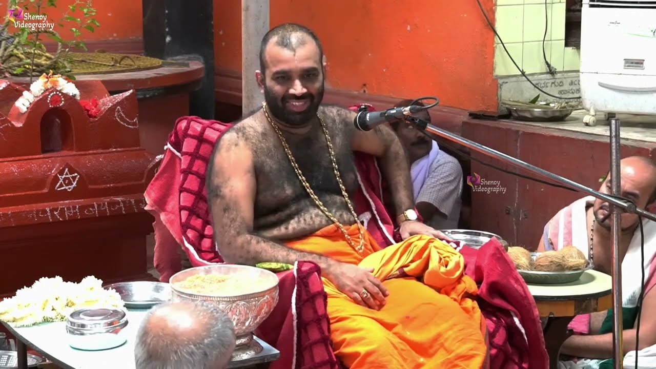 Ashirvachan By Kashimathadhipathi Shrimad Samymindra Thirtha Swamiji | At Gangolli