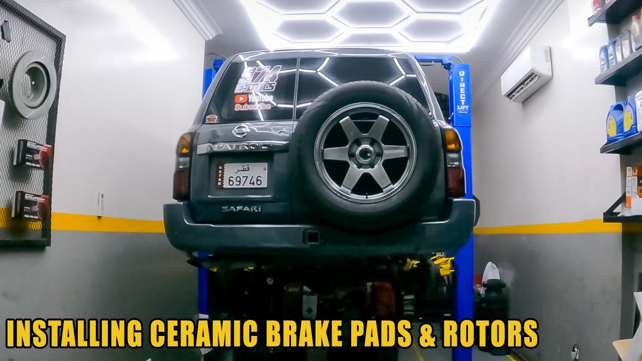 Installing Ceramic Brake Pads & Rotors on the Patrol Safari & Land Cruiser