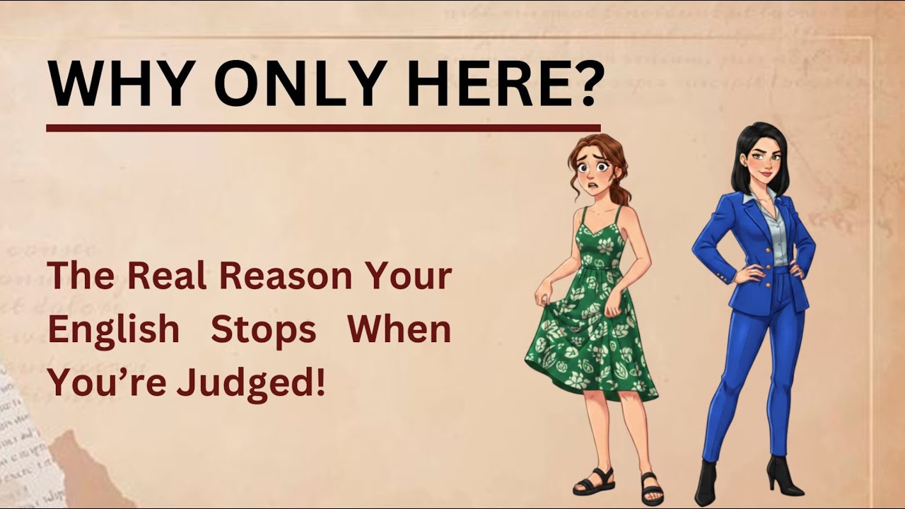 Why You Go Silent in English Only in Front of Fluent People