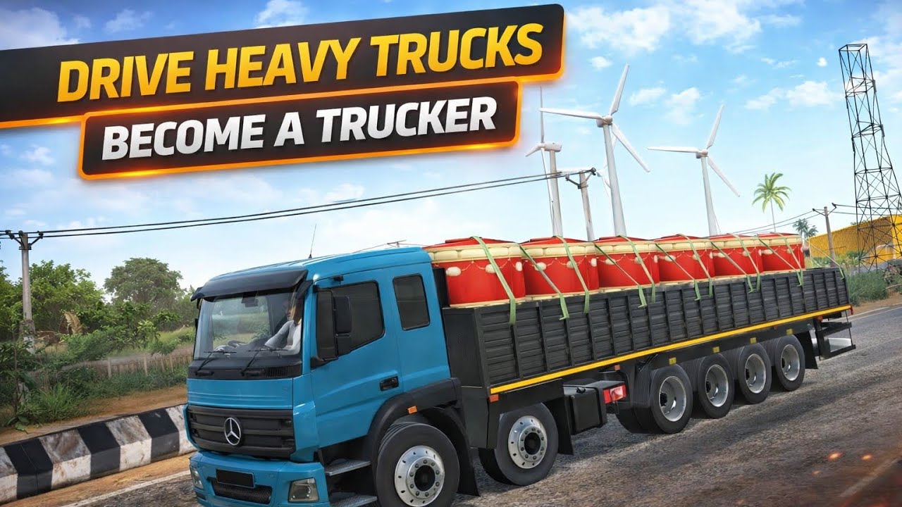 “Overload Truck Challenge 🚛 | Safe Delivery Possible?” | #truckdriving 