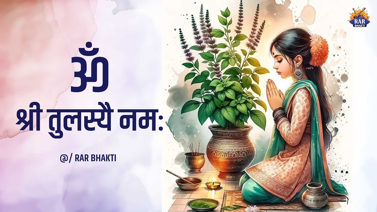 Shree Tulsiye Namah 🌿 Tulsi Devi Mantra for Blessings & Positive Energy