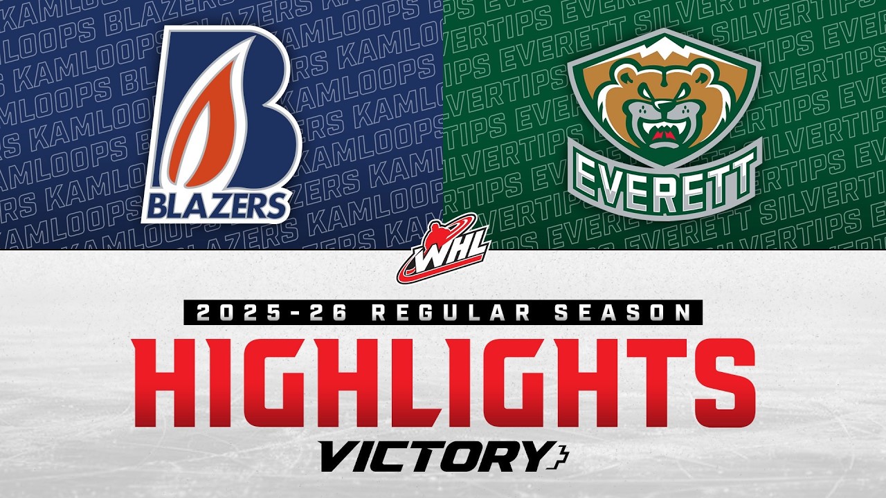 Kamloops Blazers at Everett Silvertips 02/27 | WHL Highlights 2025-26