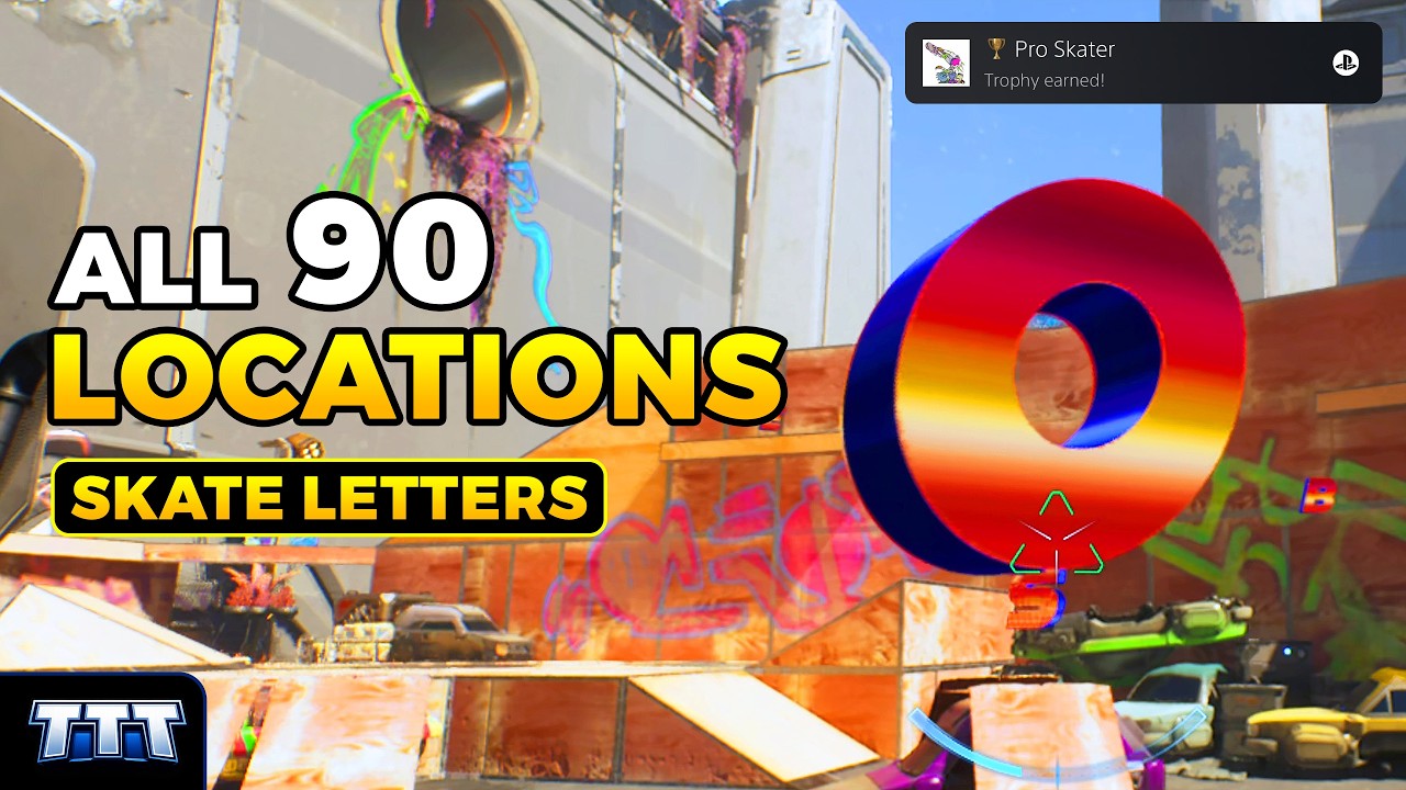High On Life 2 - Pro Skater Trophy / Achievement (All Skate Letter Grab Challenges)