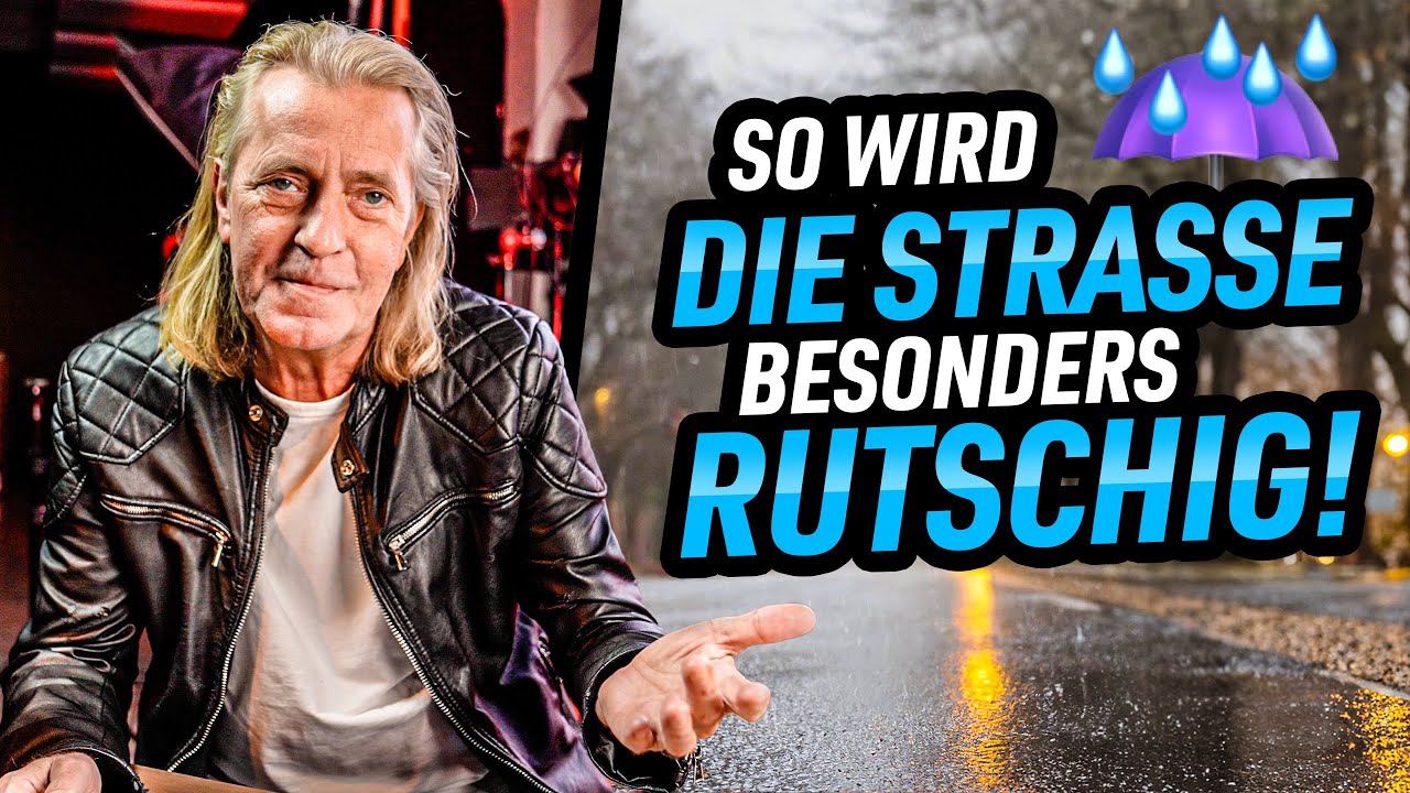 Achte auf DAS bei Regenfahrten!