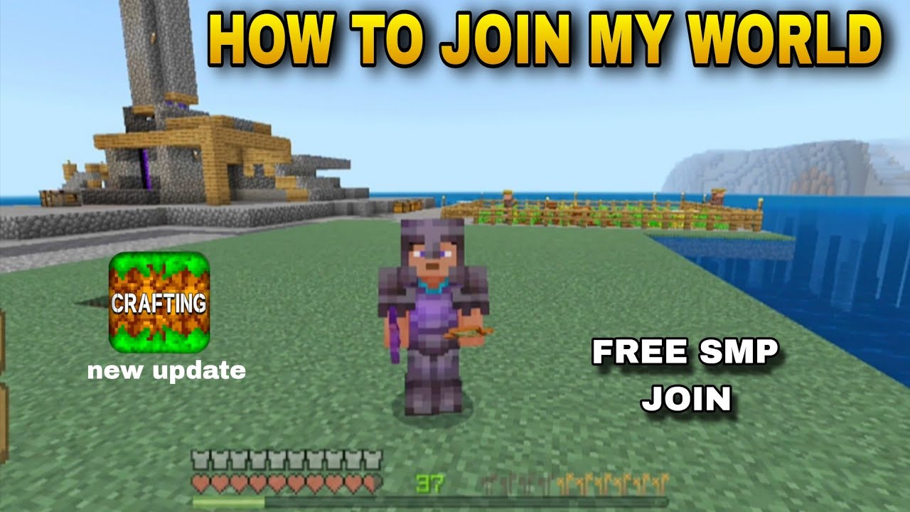 How to join SMP crafting and building ❤️