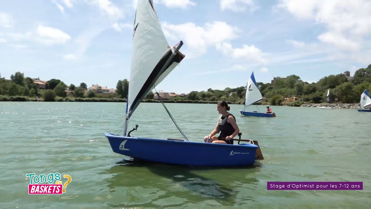 Tongs ou baskets ? Stage d’Optimist 7-12ans
