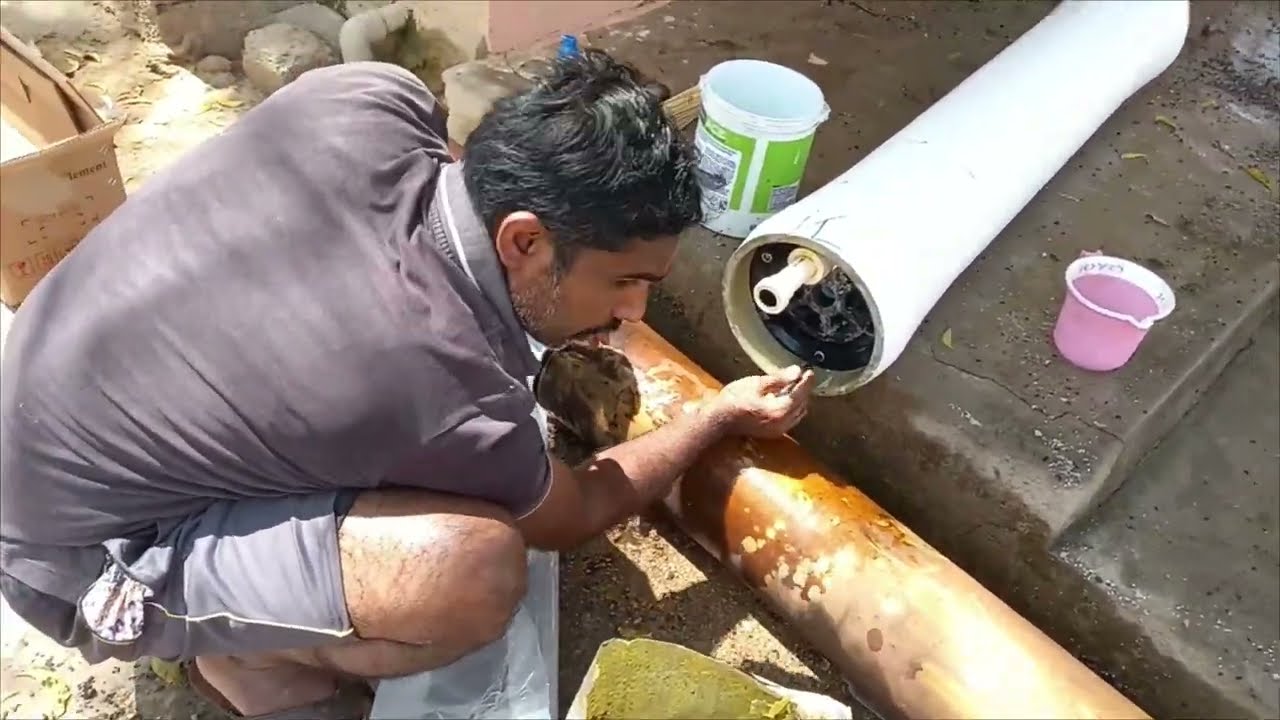 1000 LPH RO Membrane Loading at Warangal | How to Install 8040 RO Membrane