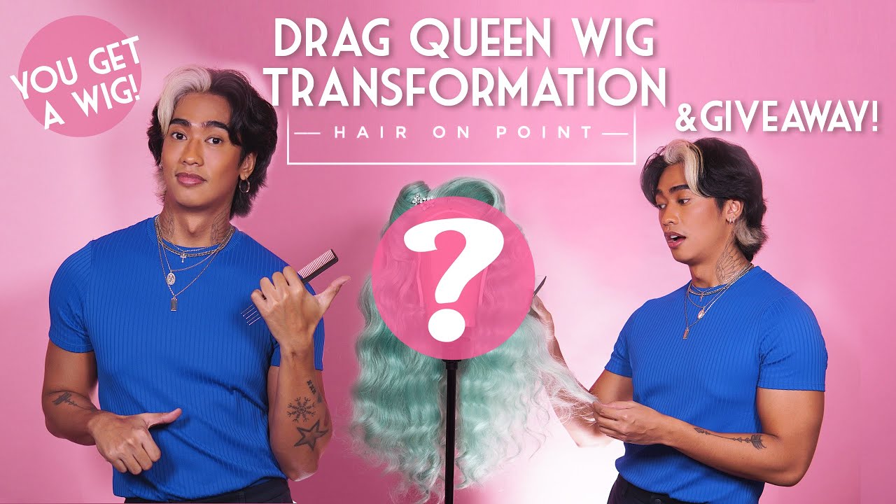 Drag Queen Wig Transformation & Giveaway! 🎉  | Renz Pangilinan