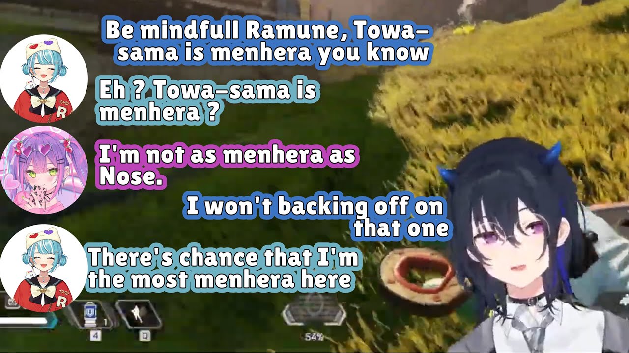 URUHA VS TOWA VS RAMUNE. THE BATTLE OF MENHERA [ICHINOSE URUHA/APEX/VSPO/ENCLIP/ENSUBS]