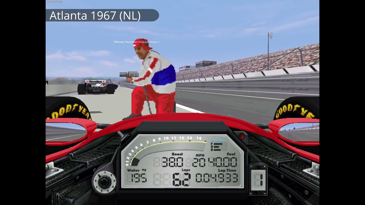 Indycar Racing 2: Atlanta(N99,NL, N99 Night) now Rendition Ready
