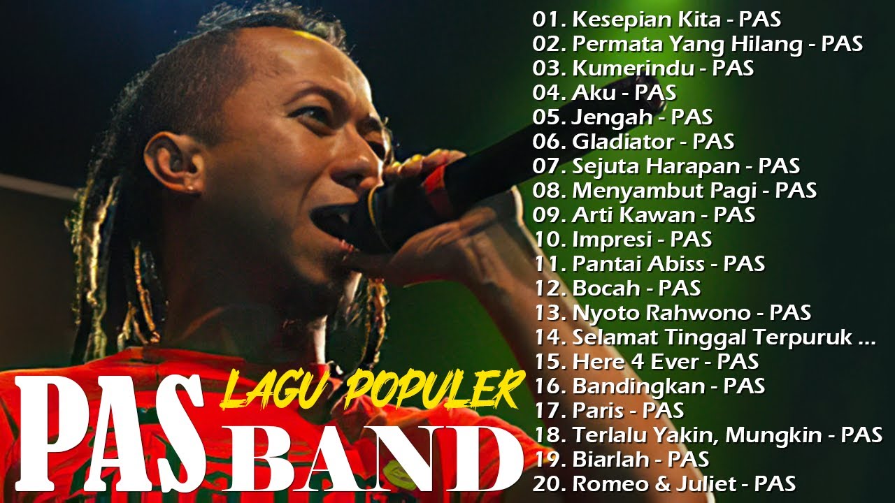Pas Band Terbaik - Full Album Top Terpopuler Sepanjang Masa || Jengah - PAS, Kesepian Kita - PAS