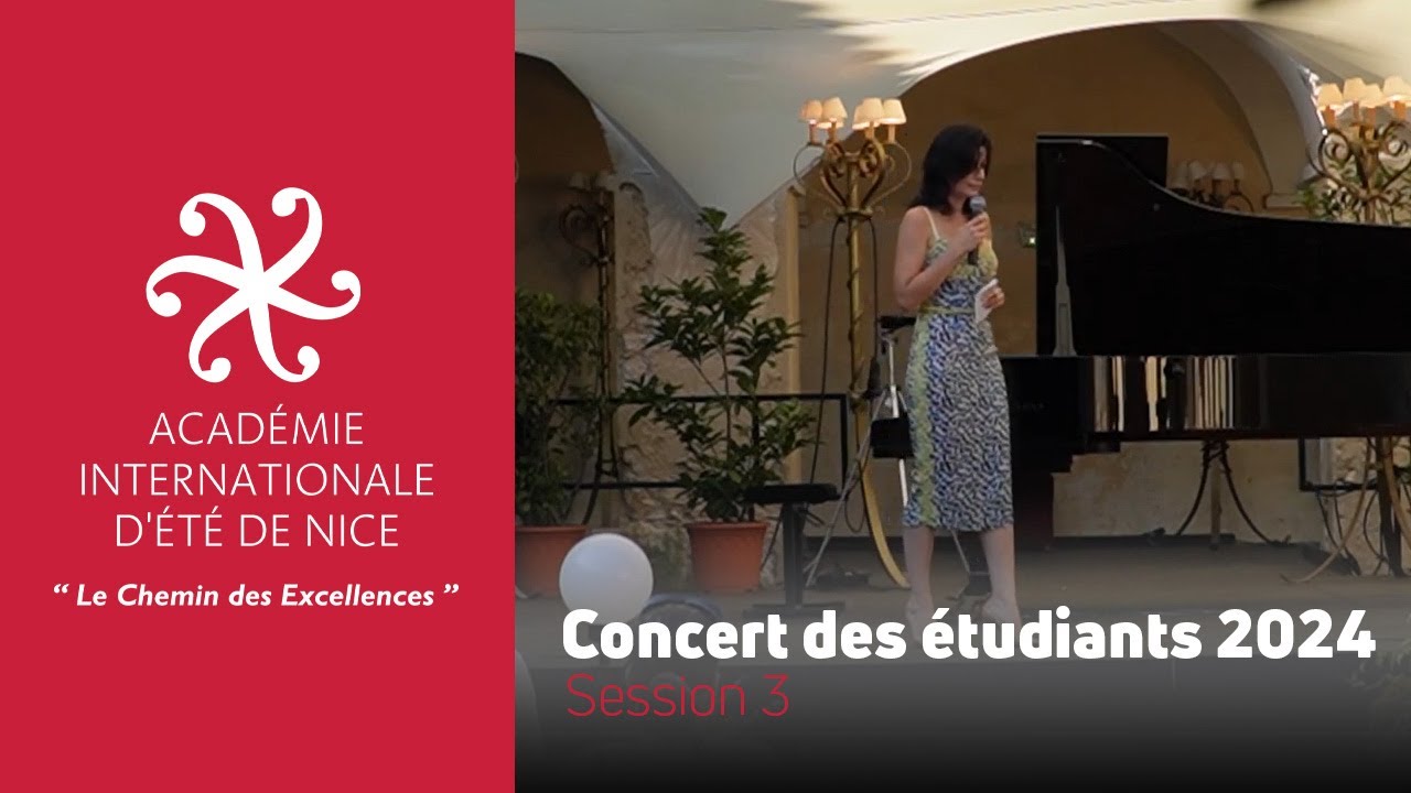 Concert des étudiants 2024 AIEN Session 3